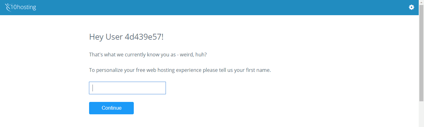 free web hosting for wordpress x10hosting personalize