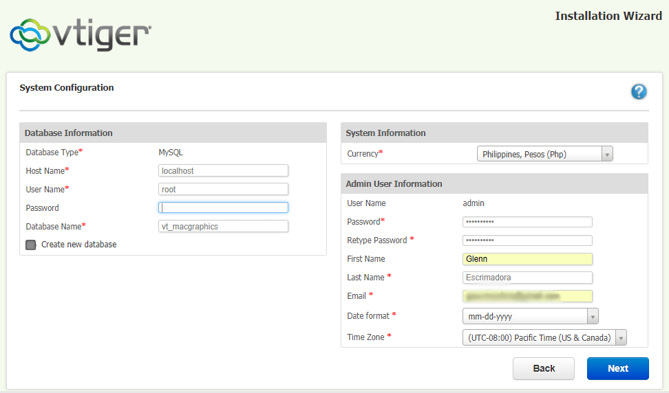 Vtiger crm upgrade