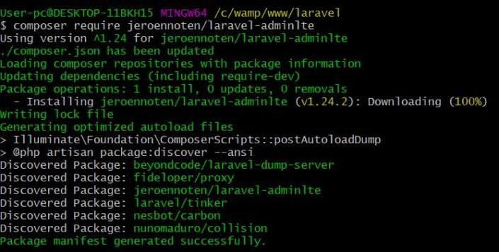 Integrate AdminLTE In Laravel Complete Guide | ScriptWriterPH