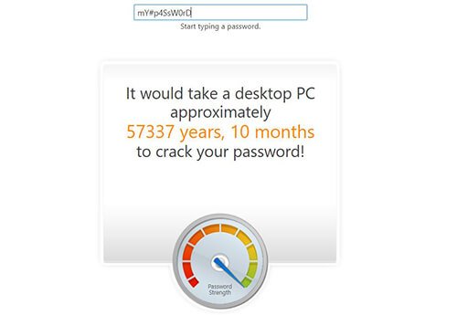All In One WP Security & Firewall - User Accounts - Password - Password Strength Tool