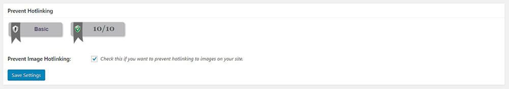 All In One WP Security & Firewall - Firewall - Prevent Hotlinks - Prevent Hotlinking - Prevent Image Hotlinking